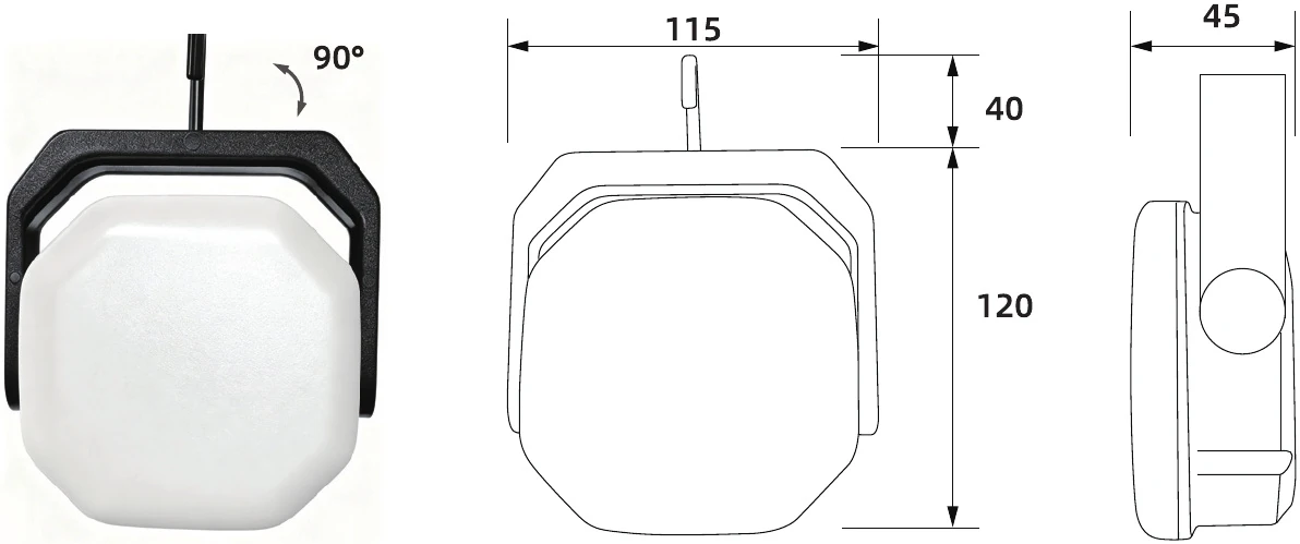 MS-1858 — Solar Camping Light