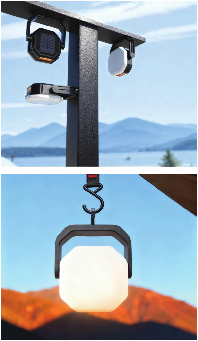 Solar Camping Light lighting scene