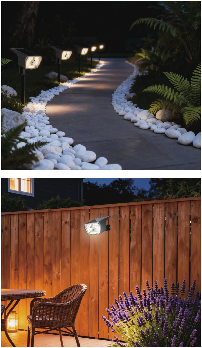 Solar Ground Stake Light lighting scene