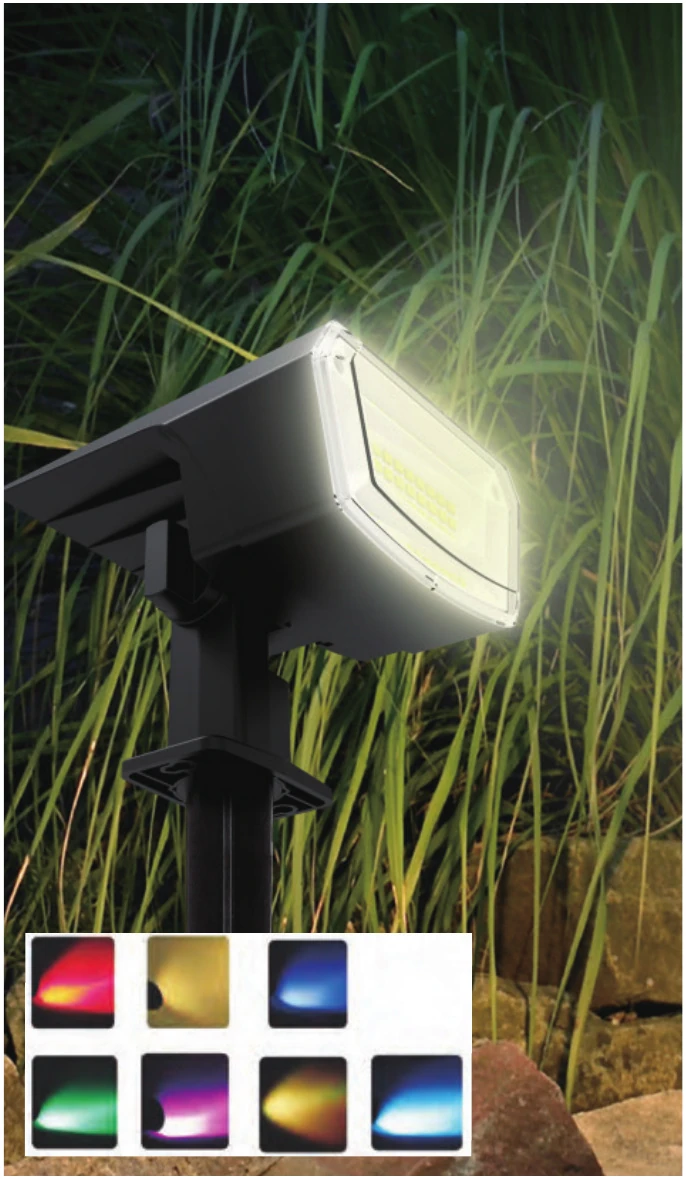 Solar Stake Light view 2