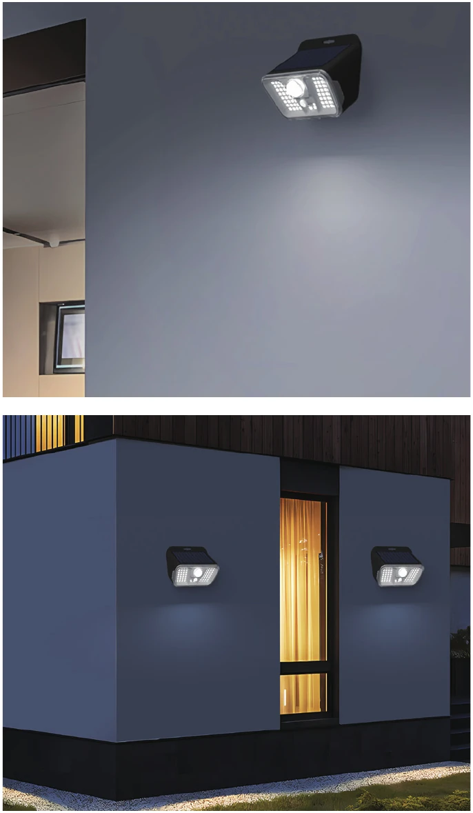 Solar Wall Light view 2