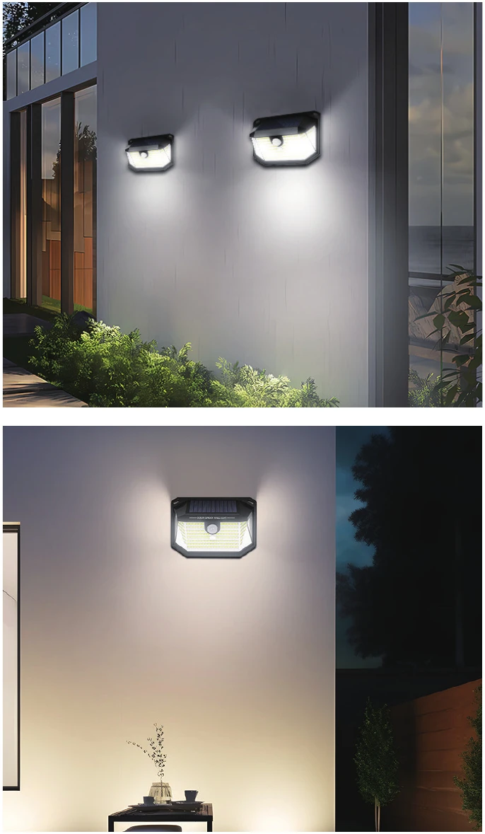 Solar Wall Light view 2