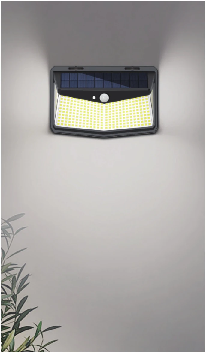 Solar Wall Light view 2