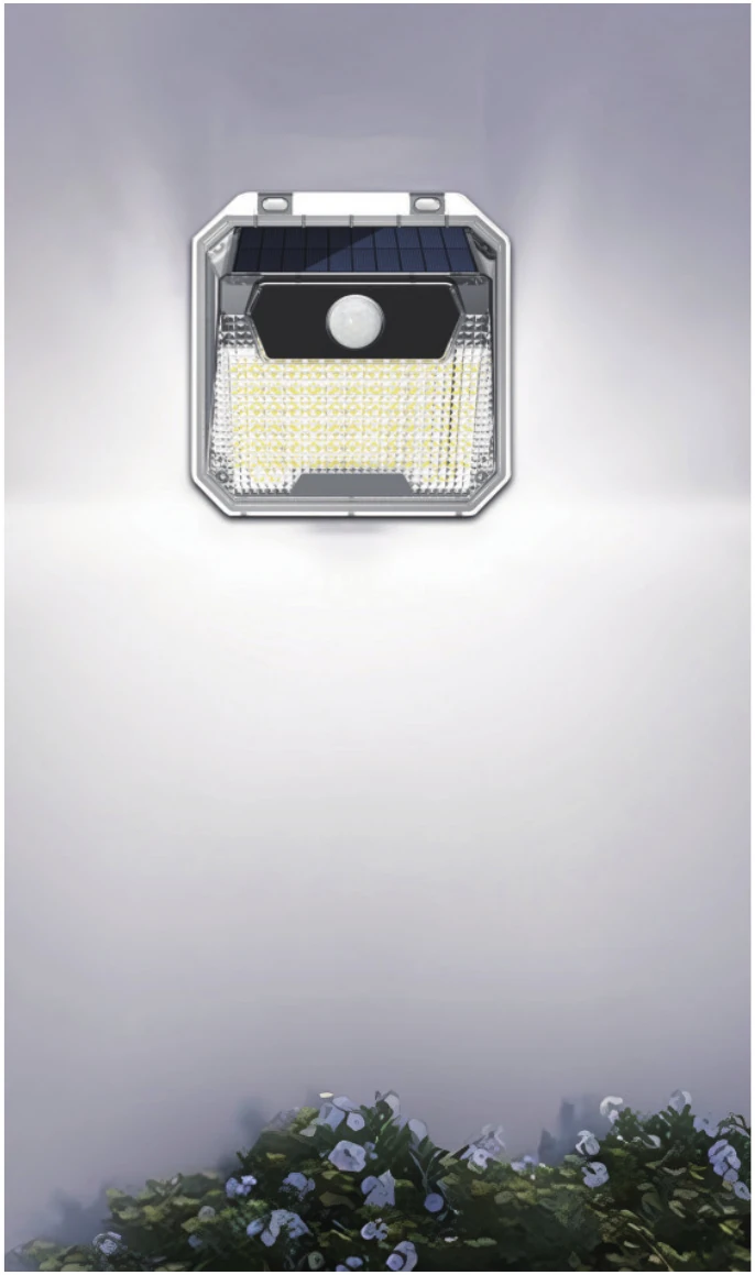 Solar Wall Light view 2