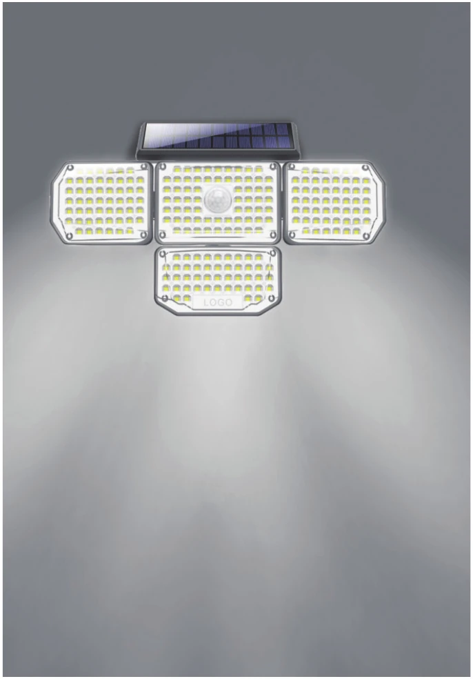 Solar Wall Light view 2