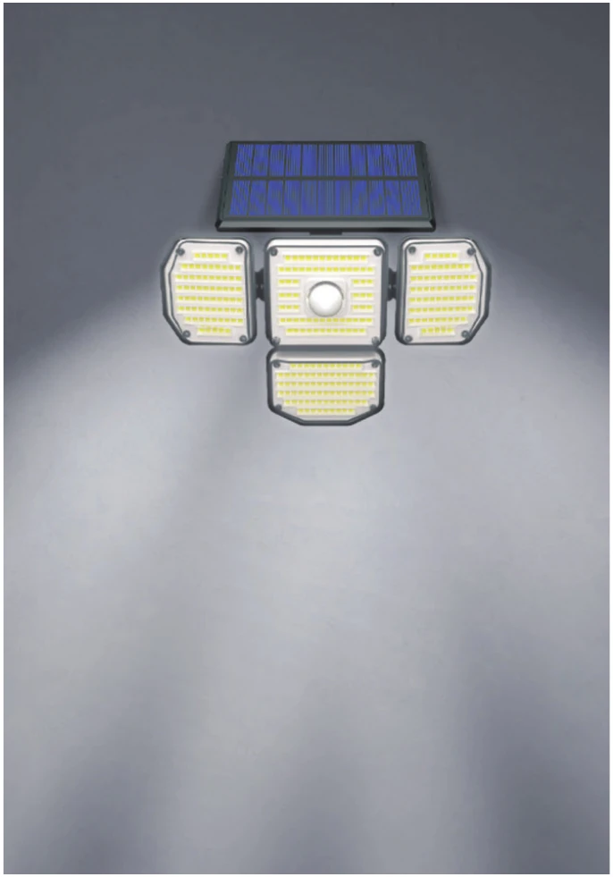 Solar Multi-head Wall Light view 2