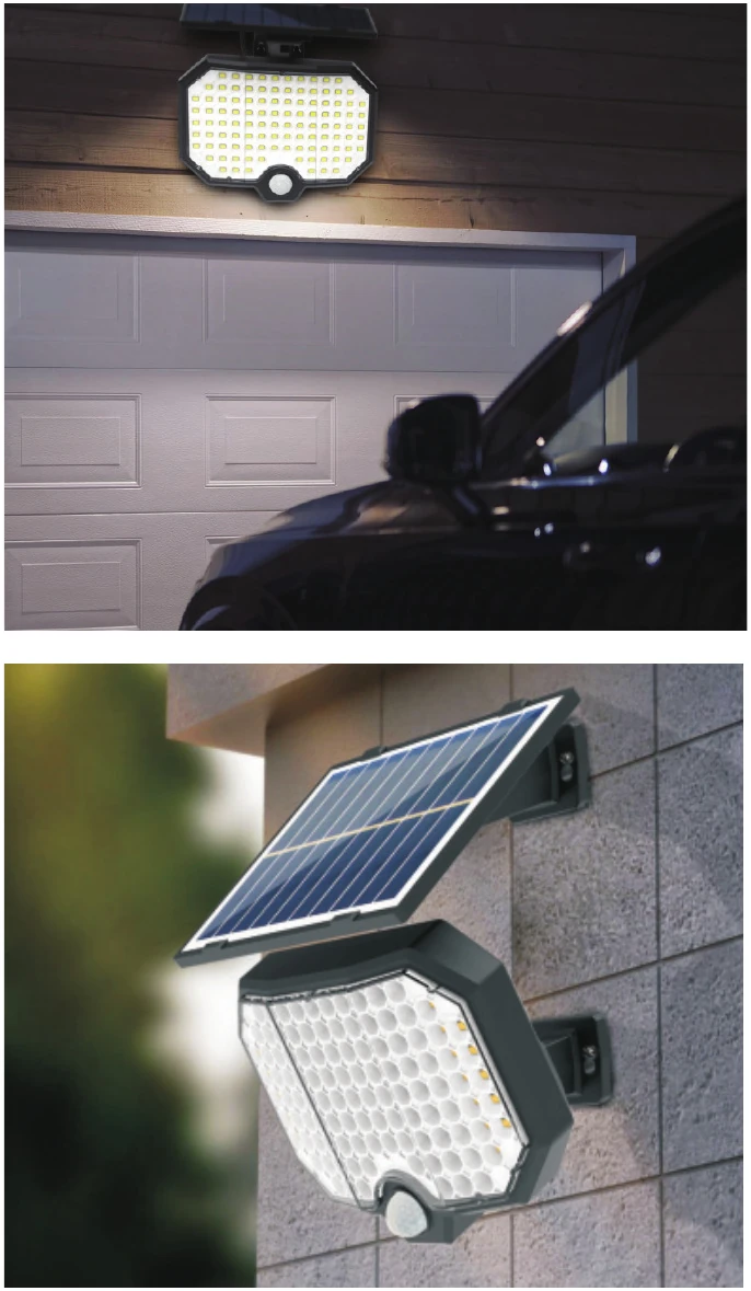 Solar Wall Light view 2