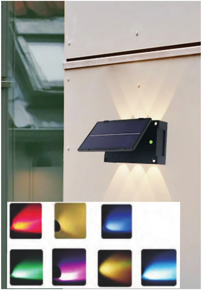 Solar Wall Washer Light view 2