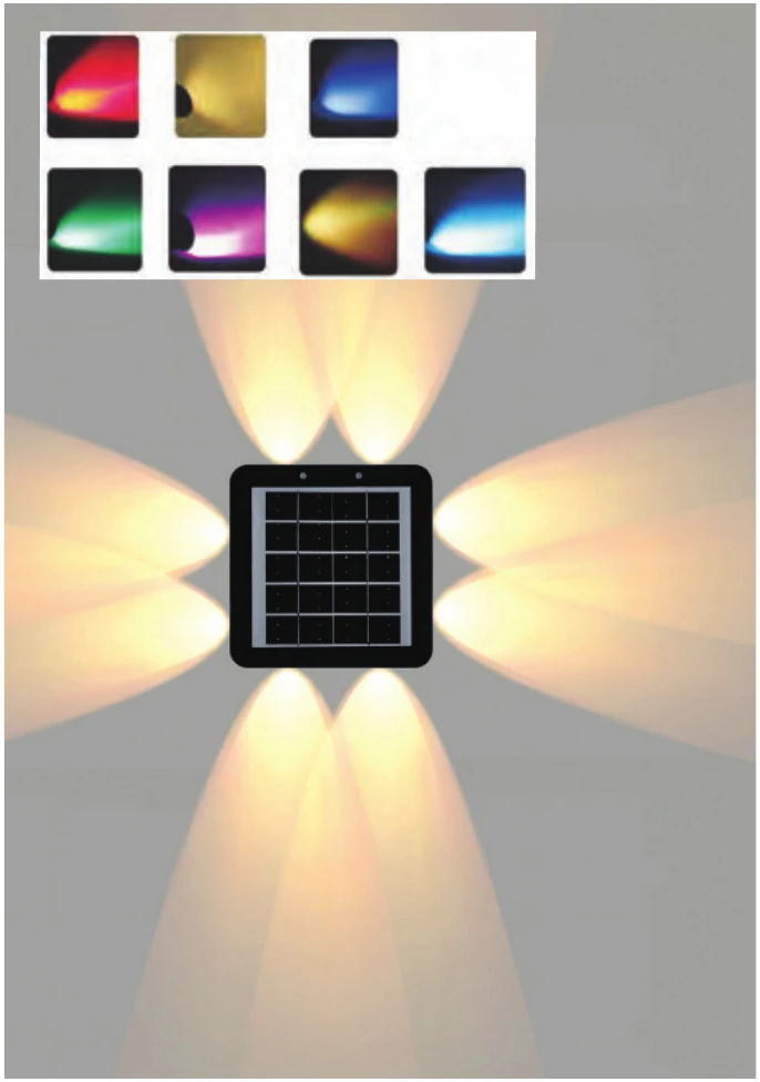Solar Wall Washer Light view 2