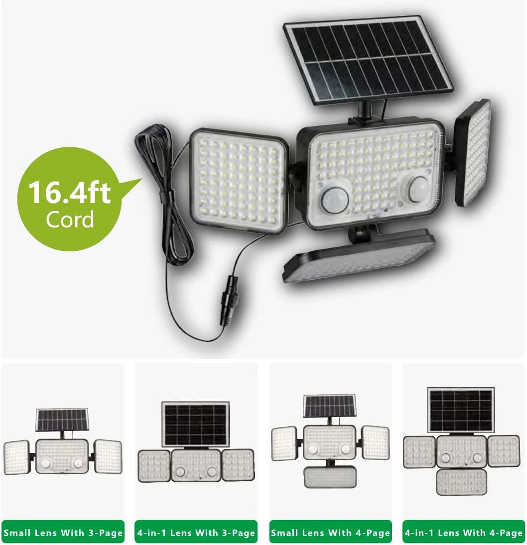 Multi-panel Sensor Wall Lamp view 3