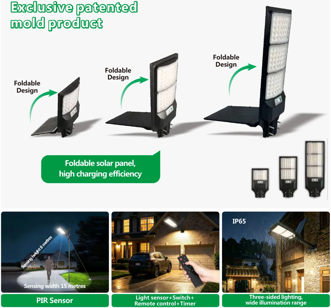 MS-LD001 — Folding Integrated Streetlight