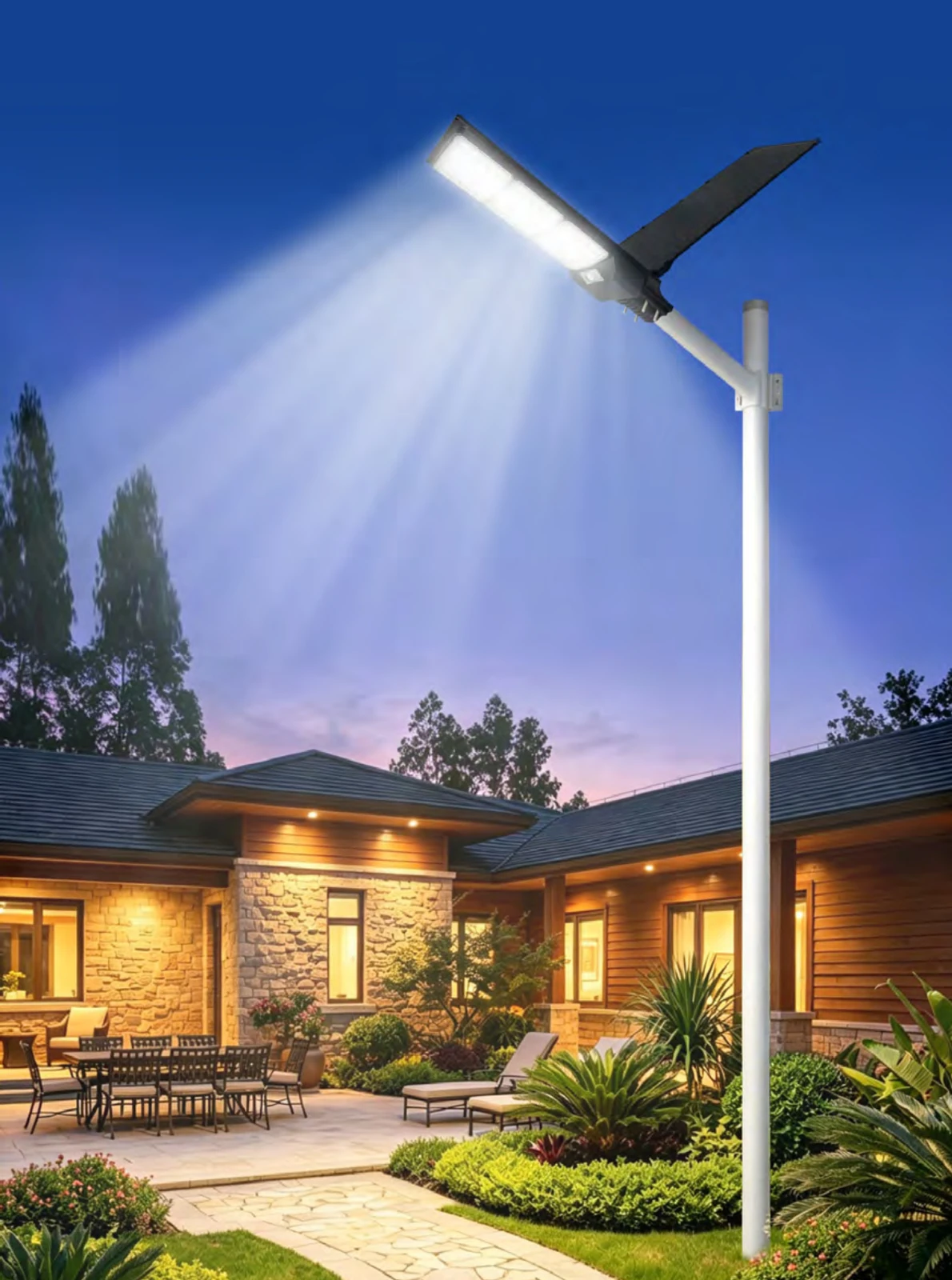 Folding Integrated Streetlight view 2