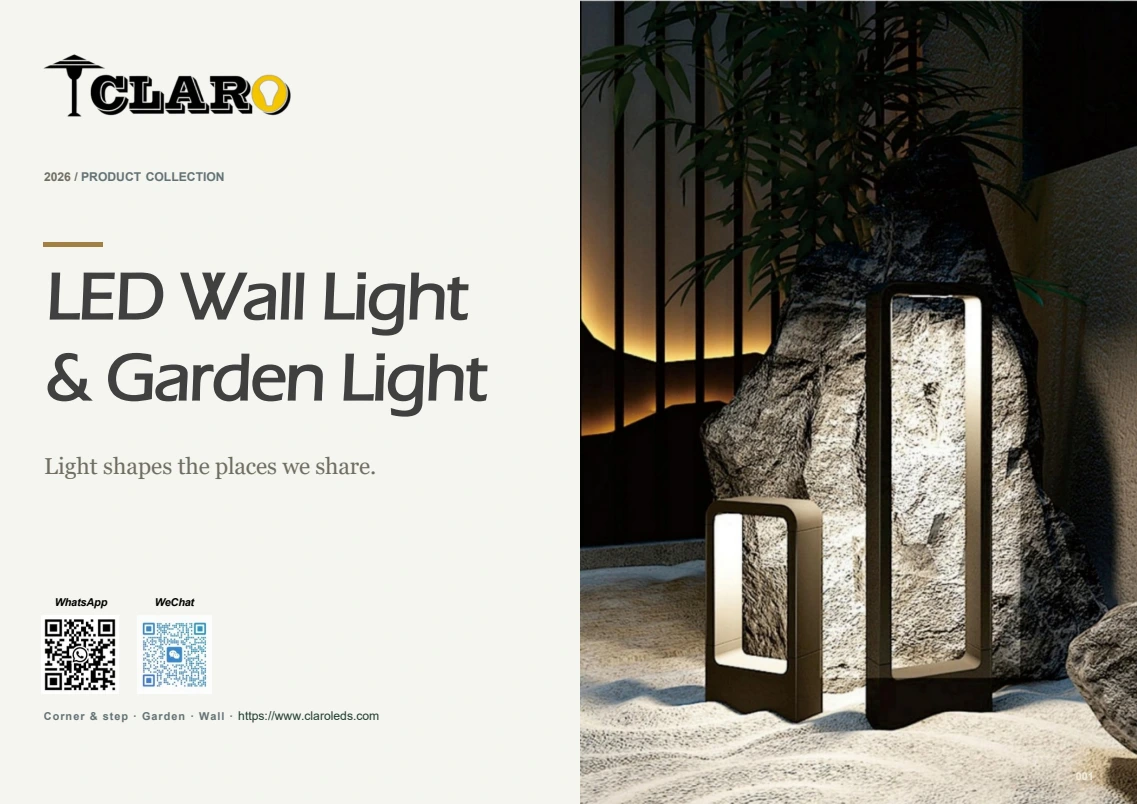 LED Wall Light & Garden Light catalogue cover